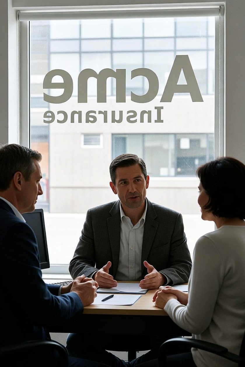 A real estate agent reviewing listings and leads at a desk
